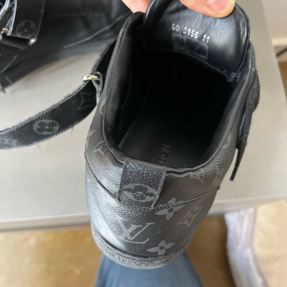 Louis Vuitton monogram eclipse mens sneakers size 13 - Picture 6 of 14